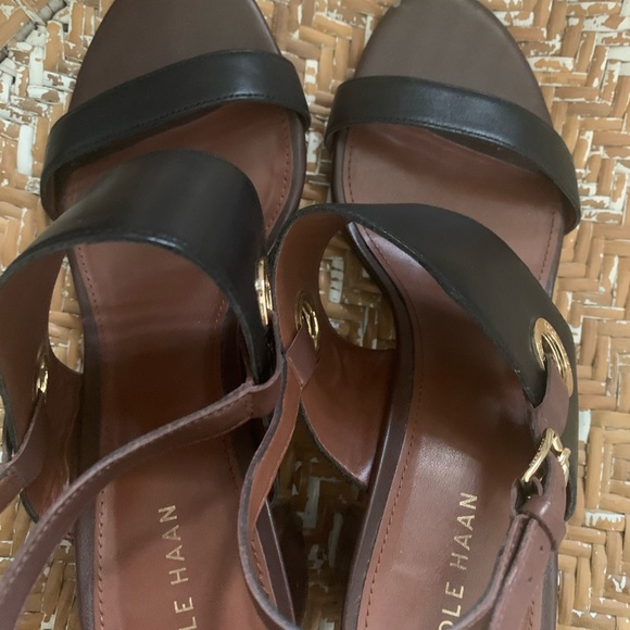 Cole Haan Wood Heel Sandal - Picture 2 of 7